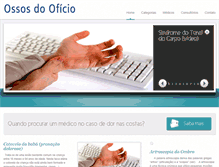 Tablet Screenshot of ossosdooficio.com.br